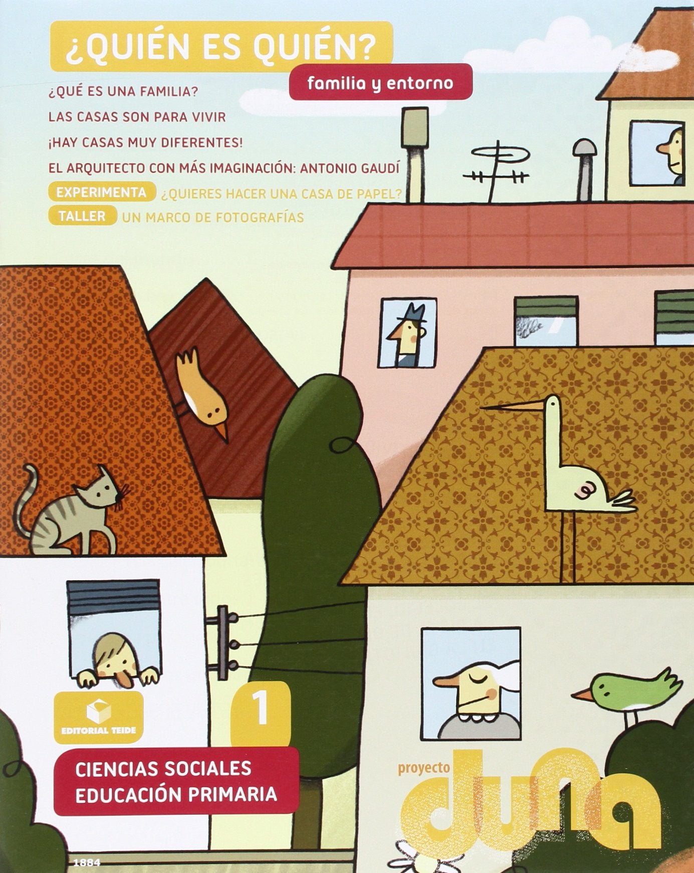 Familia y entorno. Ciencias sociales 1. Proyecto Duna - 9788430718849 (2014)