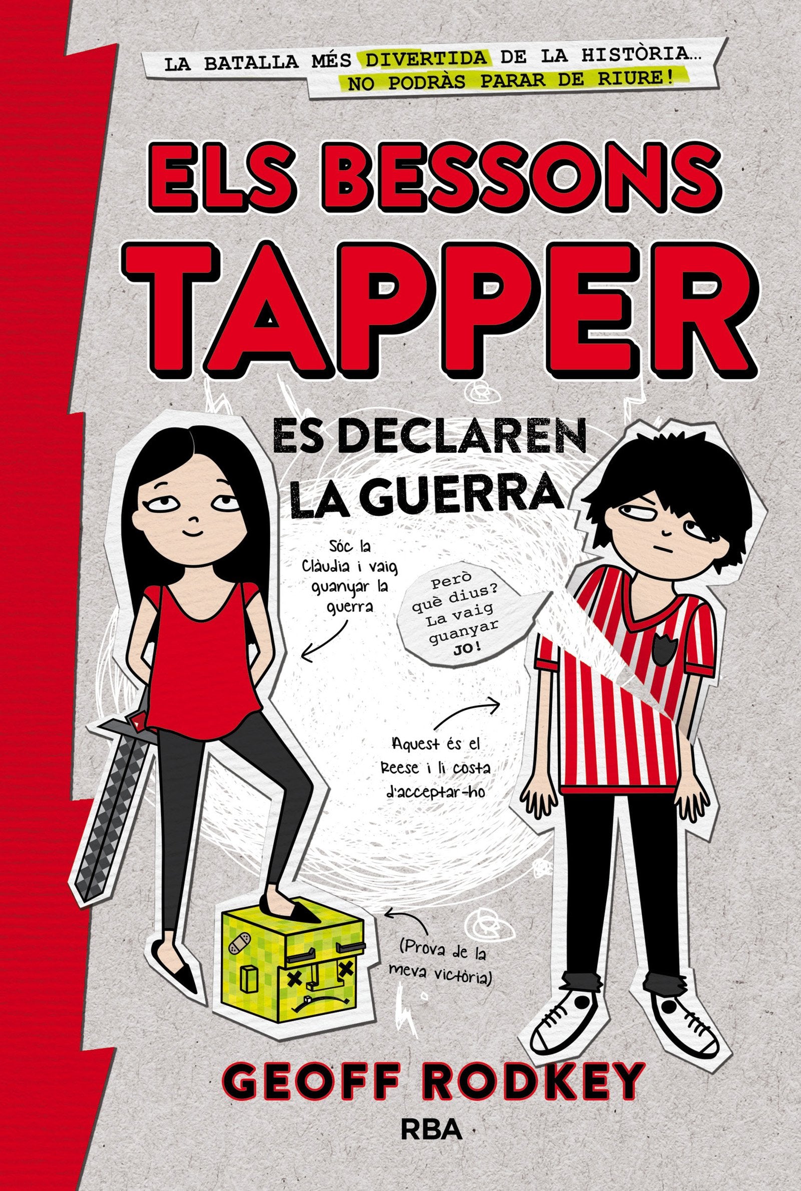 Els Bessons Tapper Es Declaren La Guerra (INFANTIL CATALÀ) - 9788427208704: 1