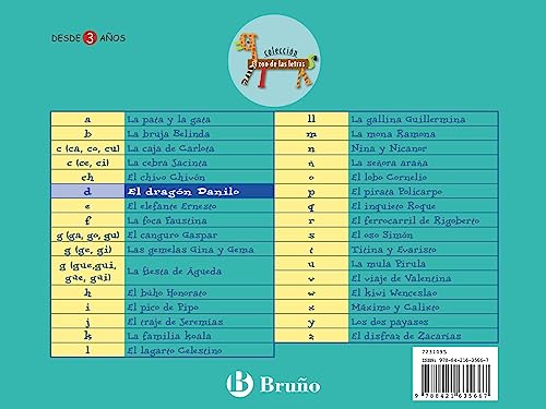 El dragón Danilo: Juega con la d (Castellano - A PARTIR DE 3 AÑOS - LIBROS DIDÁCTICOS - El zoo de las letras)