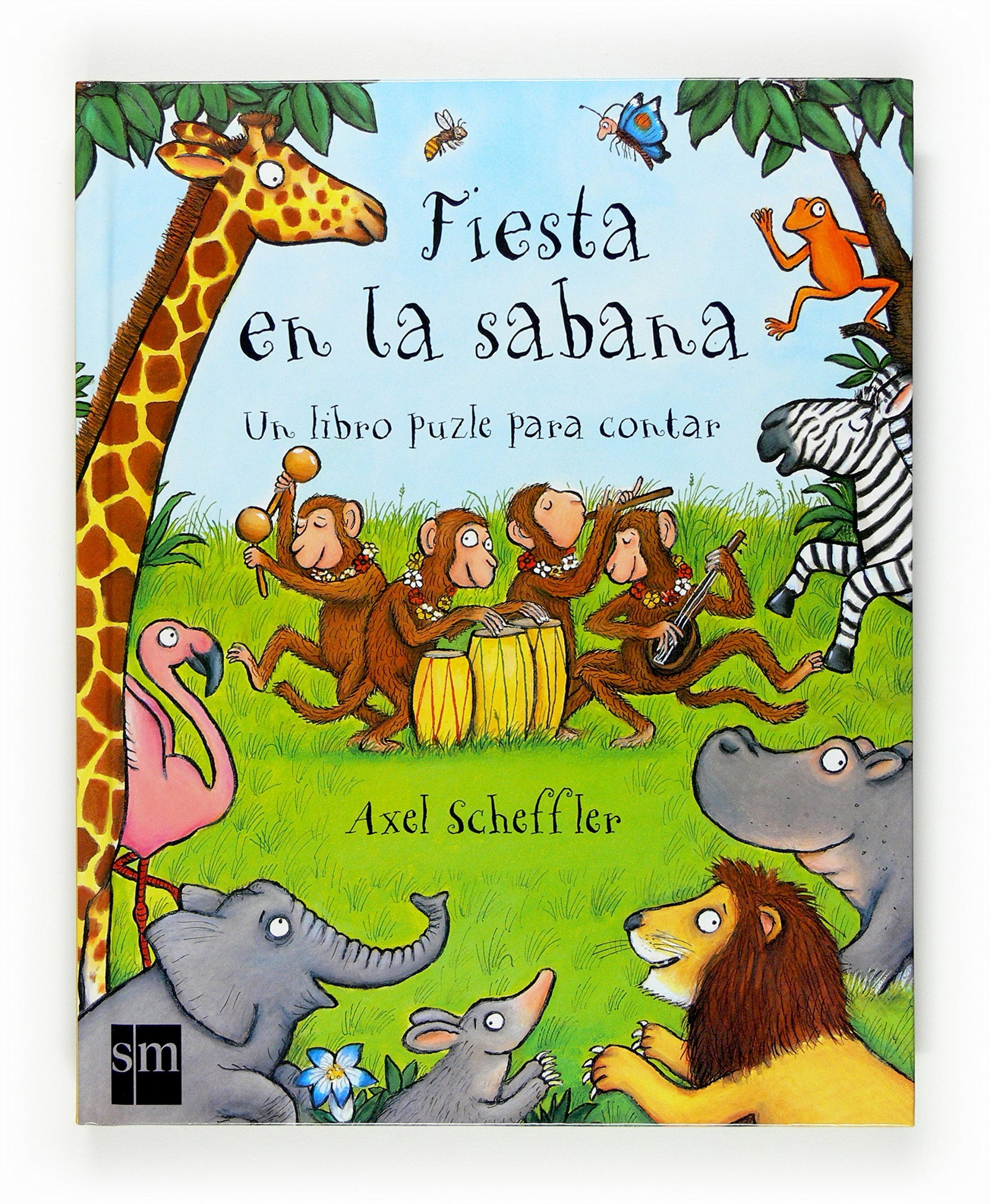 Fiesta en la sabana (Libro-puzzle)