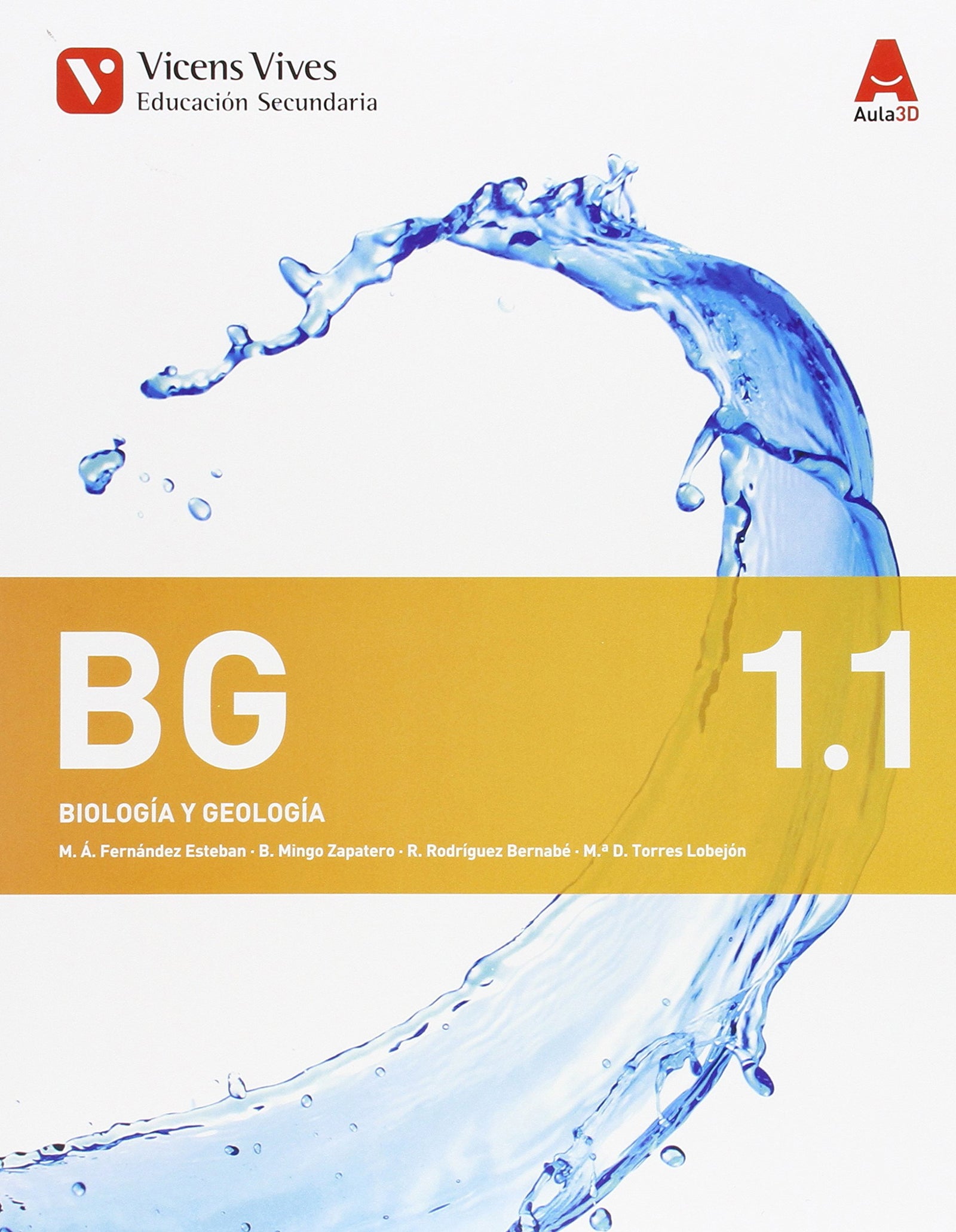 Bg 1. Biología Y Geología. Libro 1, 2 Y 3. Aula 3D - 9788468230375 (2015)