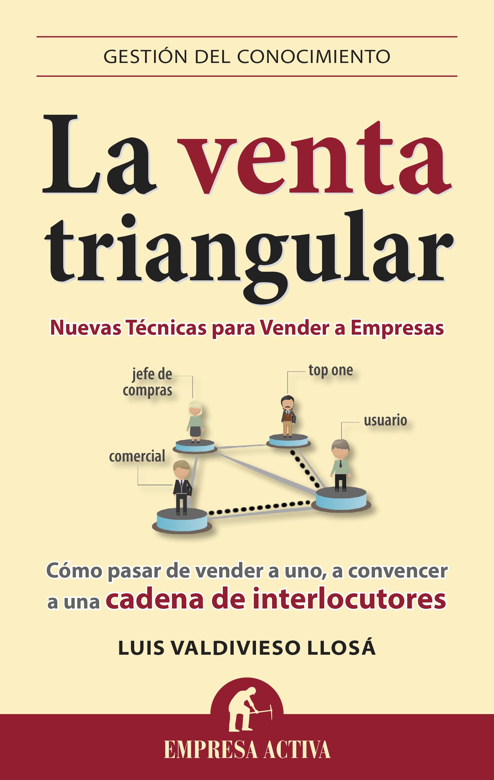 La venta triangular (nuevas técnicas para vender a empresas) : Como pasar de vender a uno, a convencer a una cadena de interlocutores (Gestión del conocimiento)