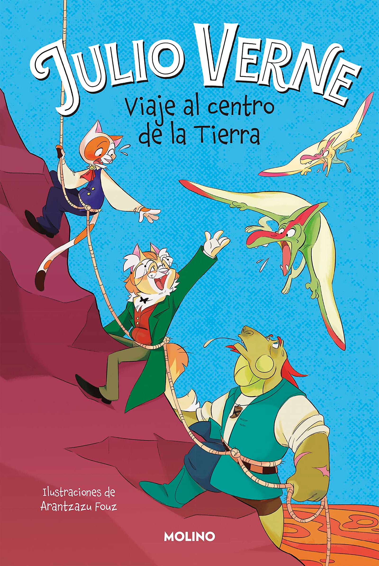 Viaje al centro de la Tierra (Julio Verne para niños) (Peques)