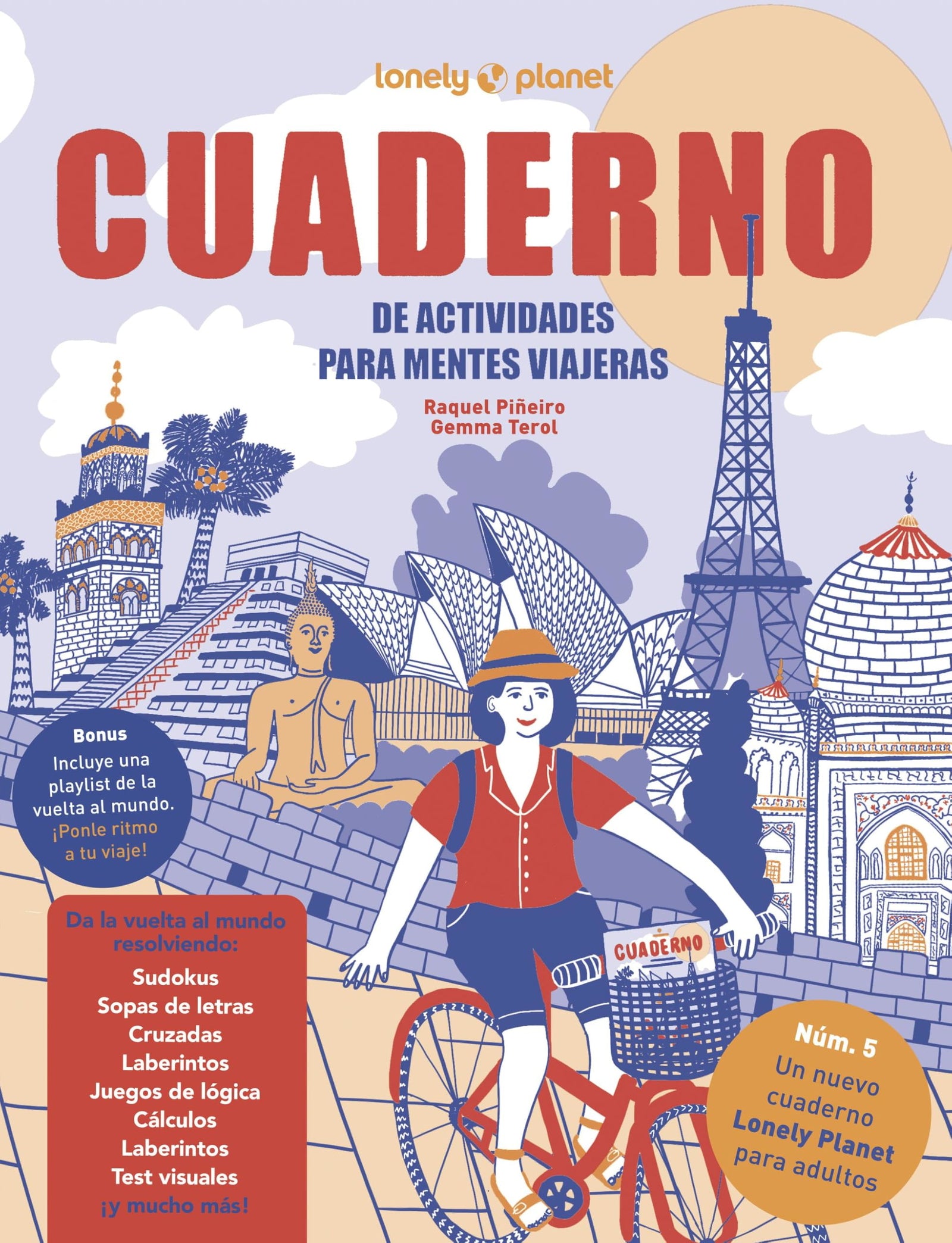 Cuaderno de actividades para mentes viajeras vol. 5 (Viaje y aventura)