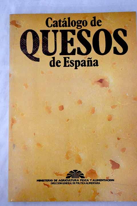 CATALOGO QUESOS DE ESPAÑA
