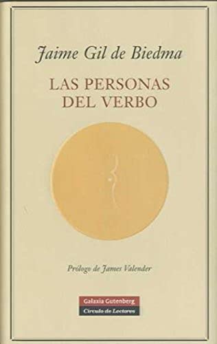 Las personas del verbo (POESÍA)
