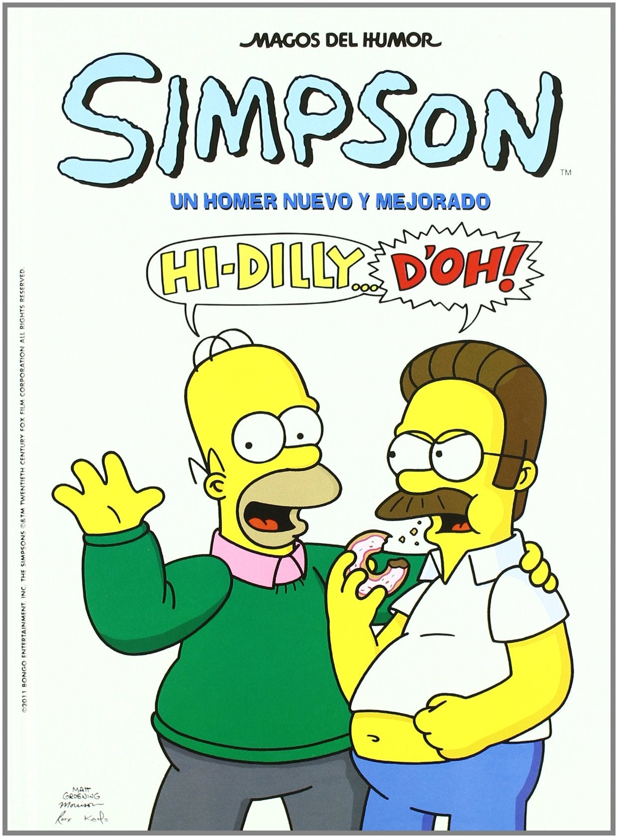 Un Homer nuevo y mejorado (Magos del Humor Simpson 31)