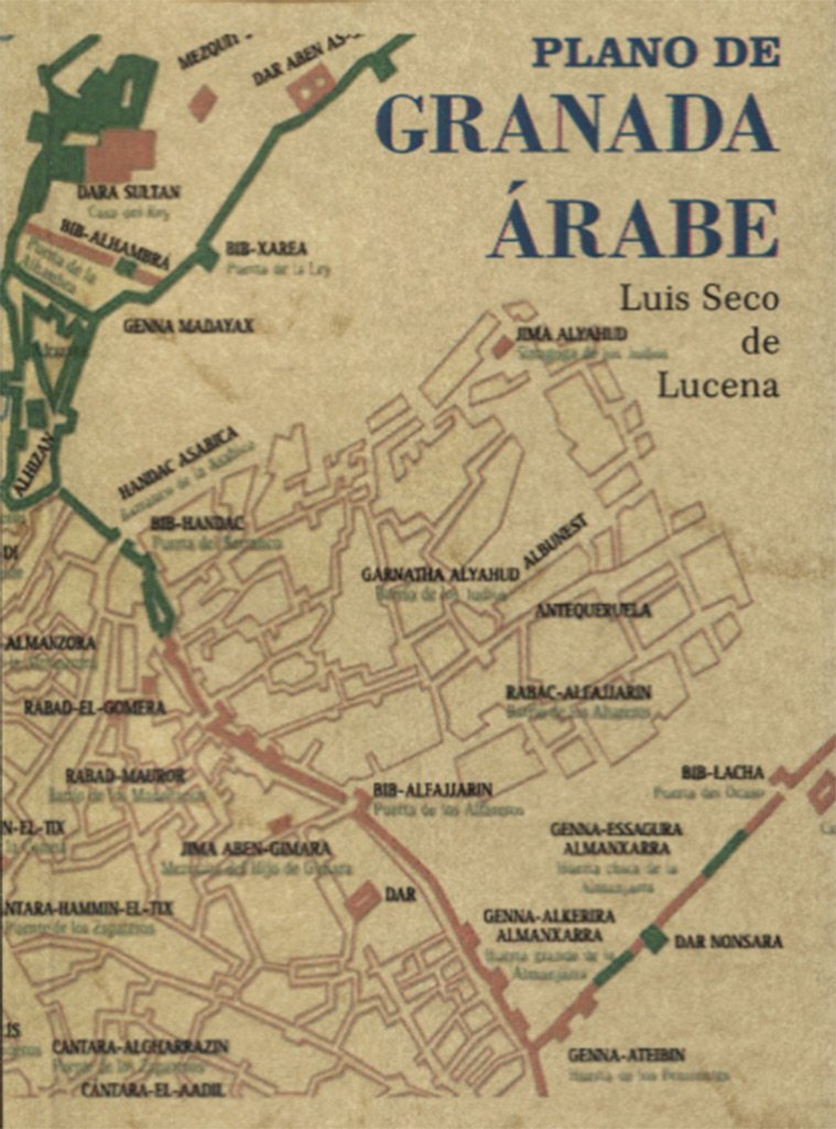 Plano de Granada Árabe (SIN COLECCION)