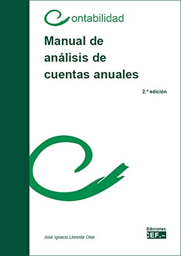 MANUAL DE ANÁLISIS DE CUENTAS ANUALES (SIN COLECCION)