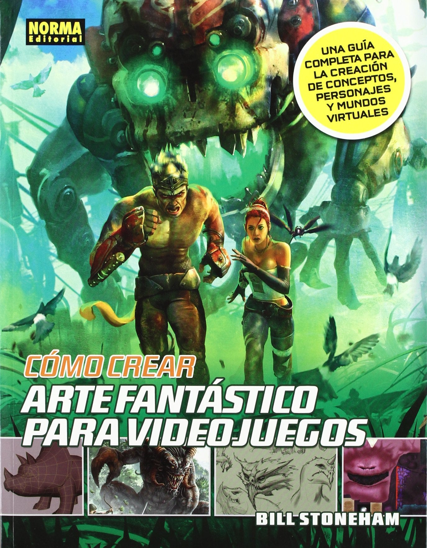 COMO CREAR ARTE FANTASTICO PARA VIDEOJUEGOS (Cómic europeo)