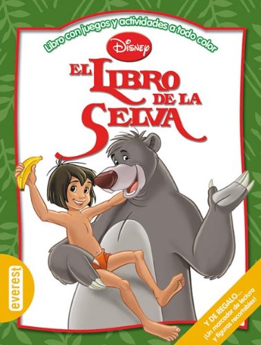 El Libro de la Selva: Libro con juegos y actividades a todo color (Multieducativos Disney)
