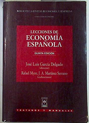 Lecciones de economia española