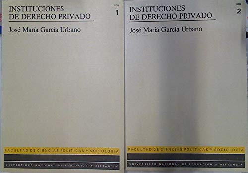 INSTITUCIONES DE DERECHO PRIVADO