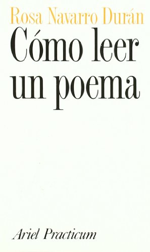 Cómo leer un poema: 1 (Ariel Letras)