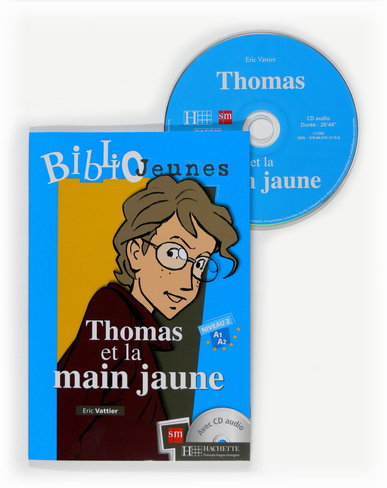 Thomas et la main jaune. Bibliojeunes. Niveau A1/A2 - 9788467521160 (SIN COLECCION)