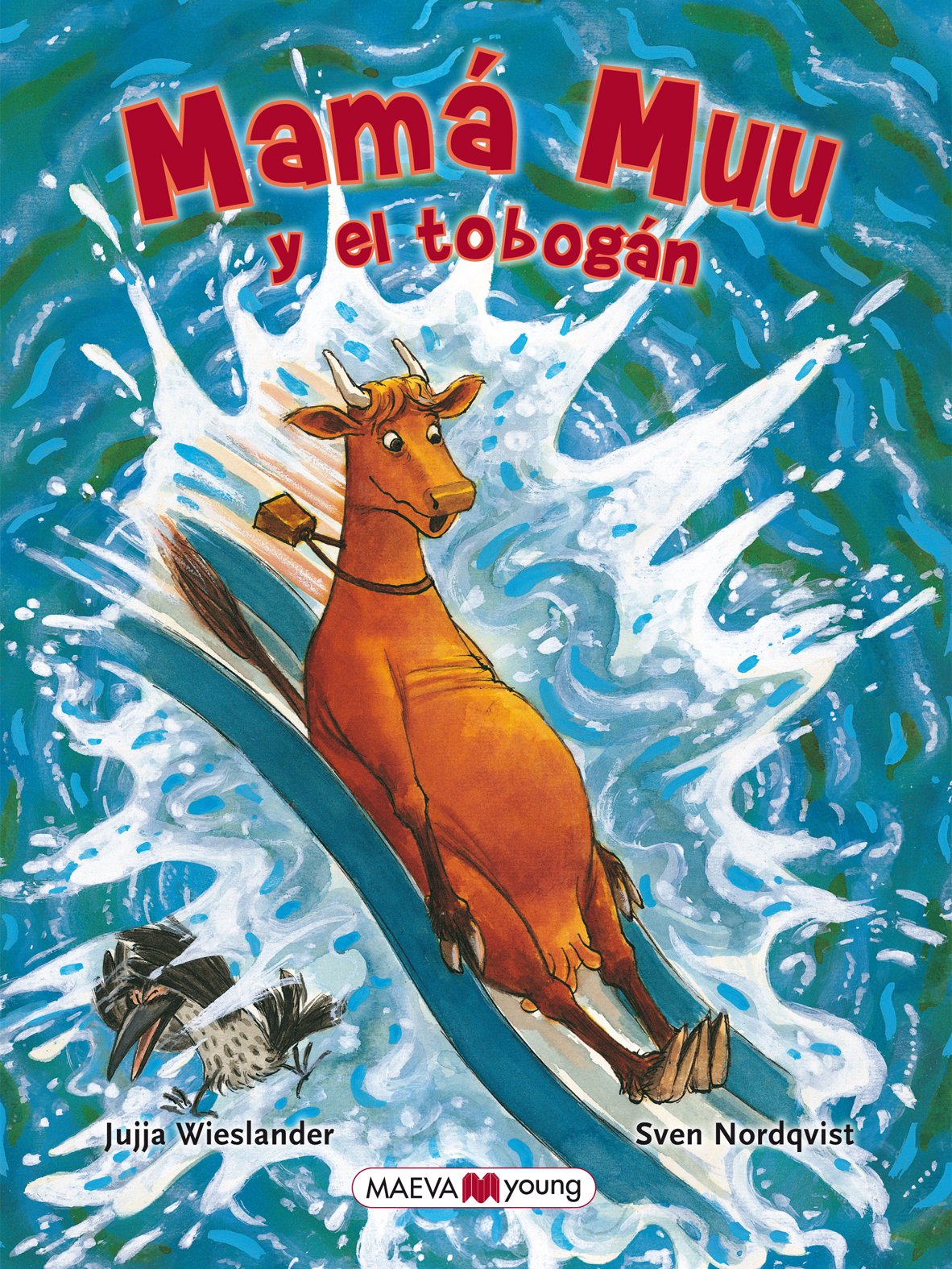 Mamá Muu y el tobogán (Maeva Young)