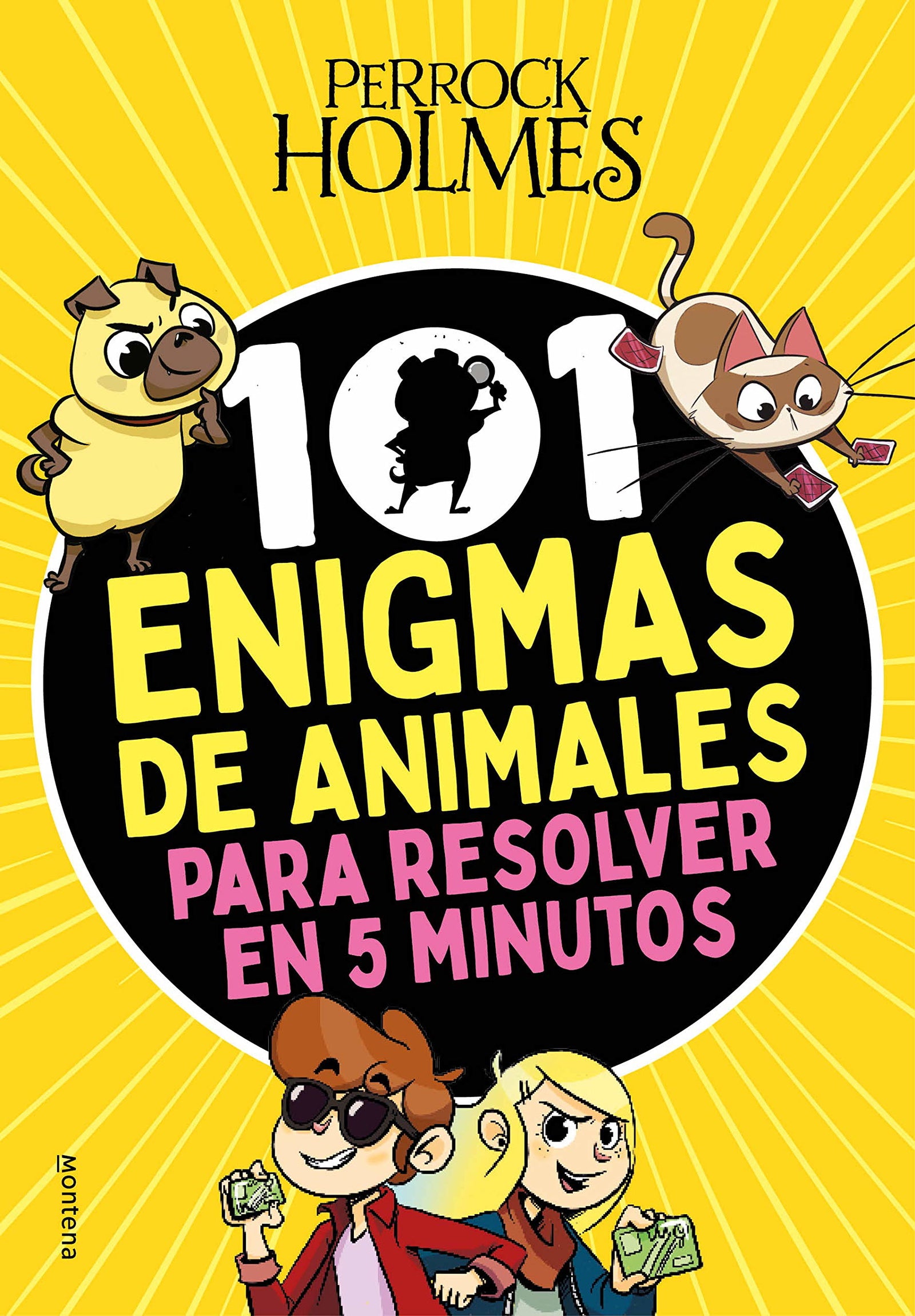 Perrock Holmes - 101 enigmas de animales para resolver en 5 minutos (Jóvenes lectores)