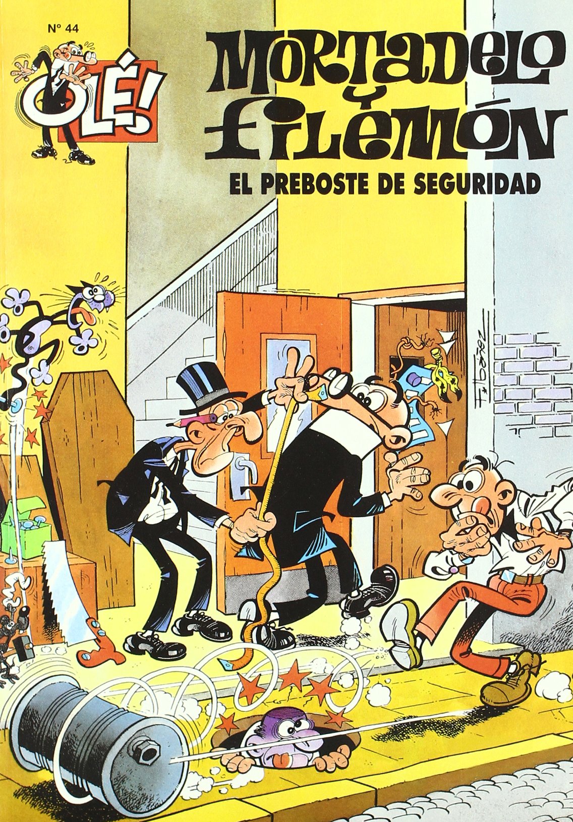 Ole Mortadelo Y Filemon 44 - El Preboste De Seguridad (Bruguera Clásica)