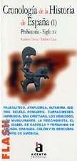 Cronologia De La Historia De Espana 1: Cronologia de la historia de Espana I