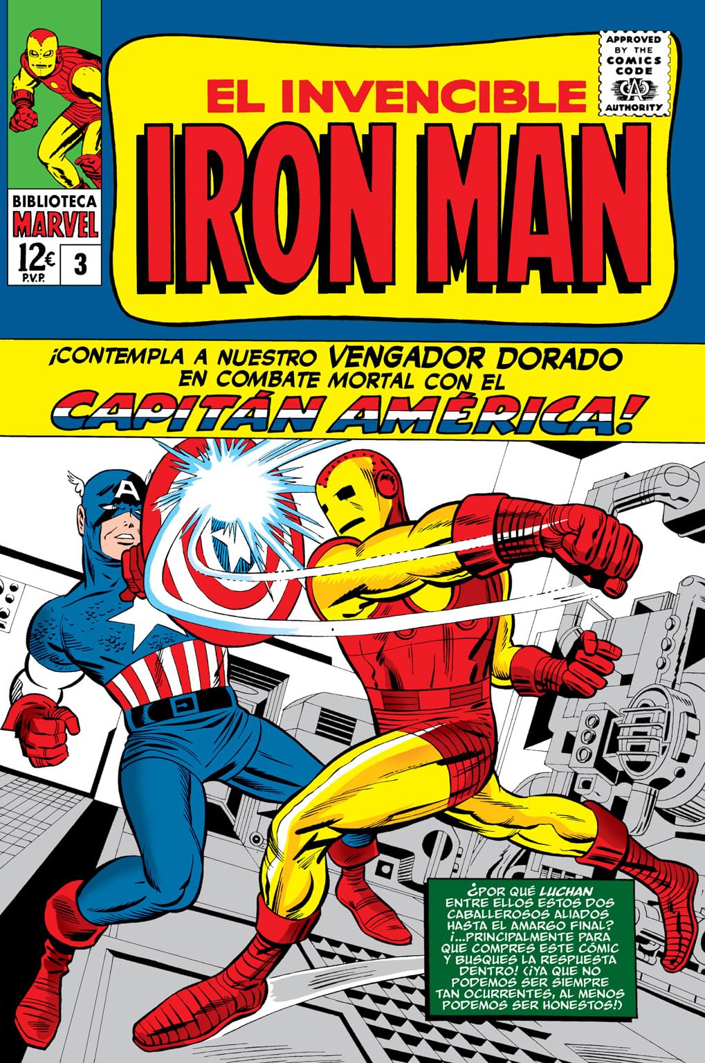BIBLIOTECA MARVEL EL INVENCIBLE IRON MAN 3. 1964-65: TALES OF SUSPENSE 57-66 USA