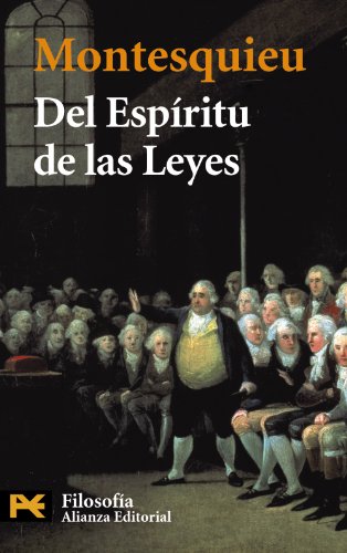 Del Espíritu de las Leyes (El Libro De Bolsillo - Filosofía)