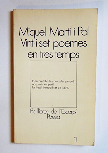 Vint-i-set poemes en tres temps