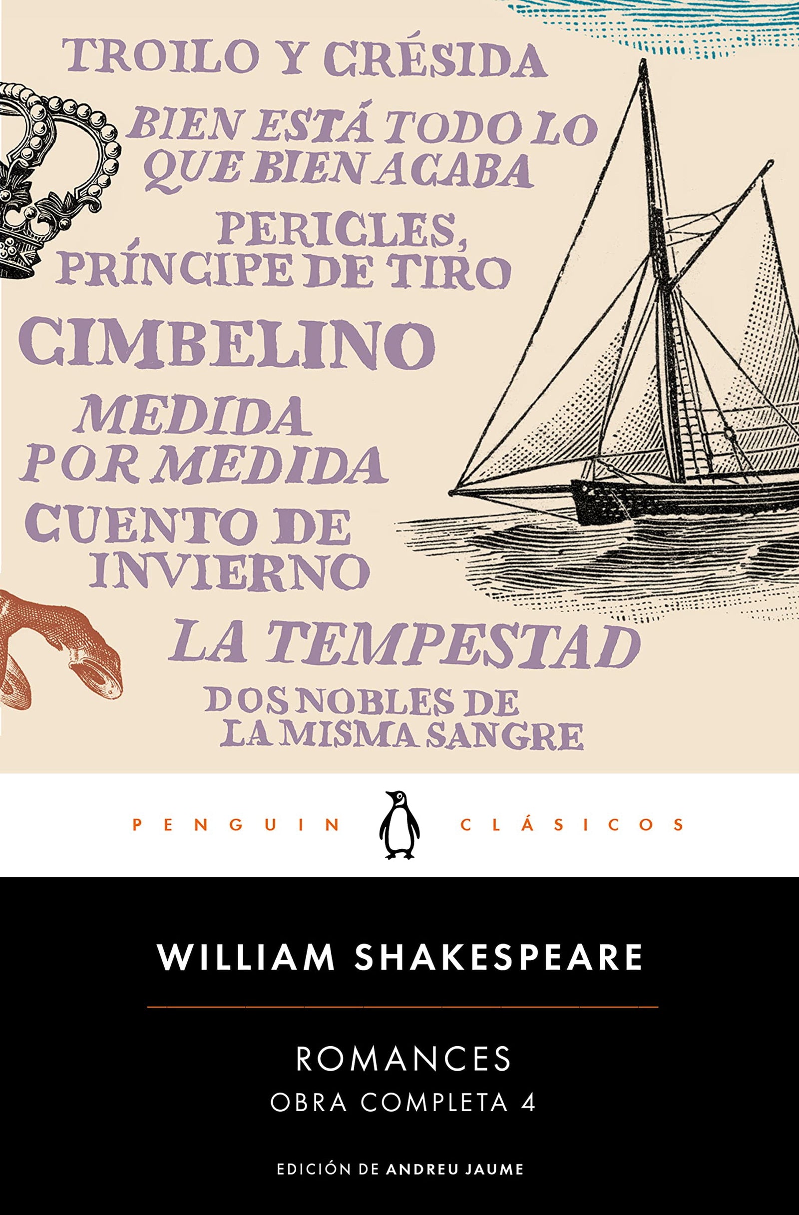 Romances (Obra completa Shakespeare 4) (Penguin Clásicos)
