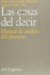 COSAS DEL DECIR,LAS (SIN COLECCION)