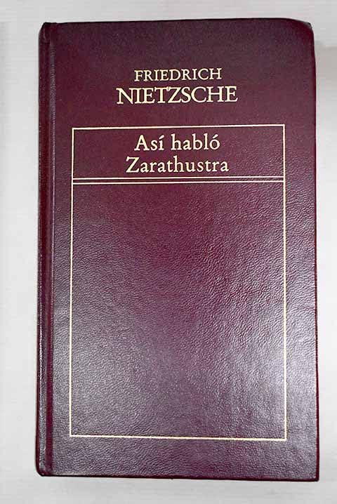 Así habló Zarathustra