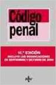 CODIGO PENAL-TECNOS (BIBLIOTECA DE TEXTOS LEGALES)