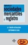 Legislación de sociedades mercantiles y registro (Derecho-biblioteca De Textos Legales)