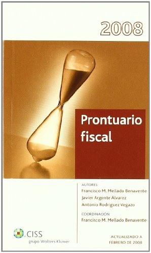 PRONTUARIO FISCAL 2008 (SIN COLECCION)