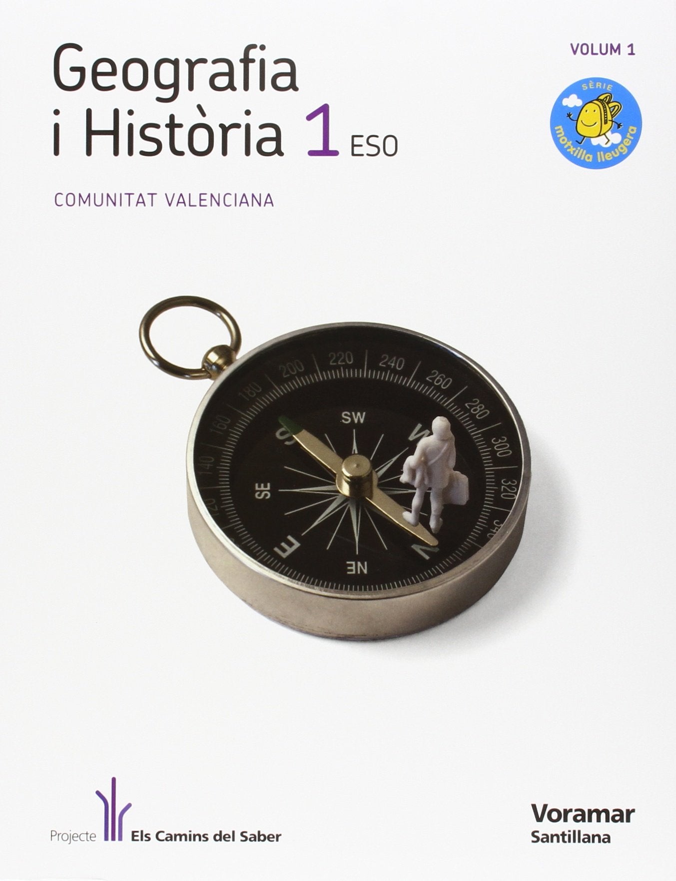 Geografía I Historia Valenciano 1 Secundaria Voramar - 9788498073935