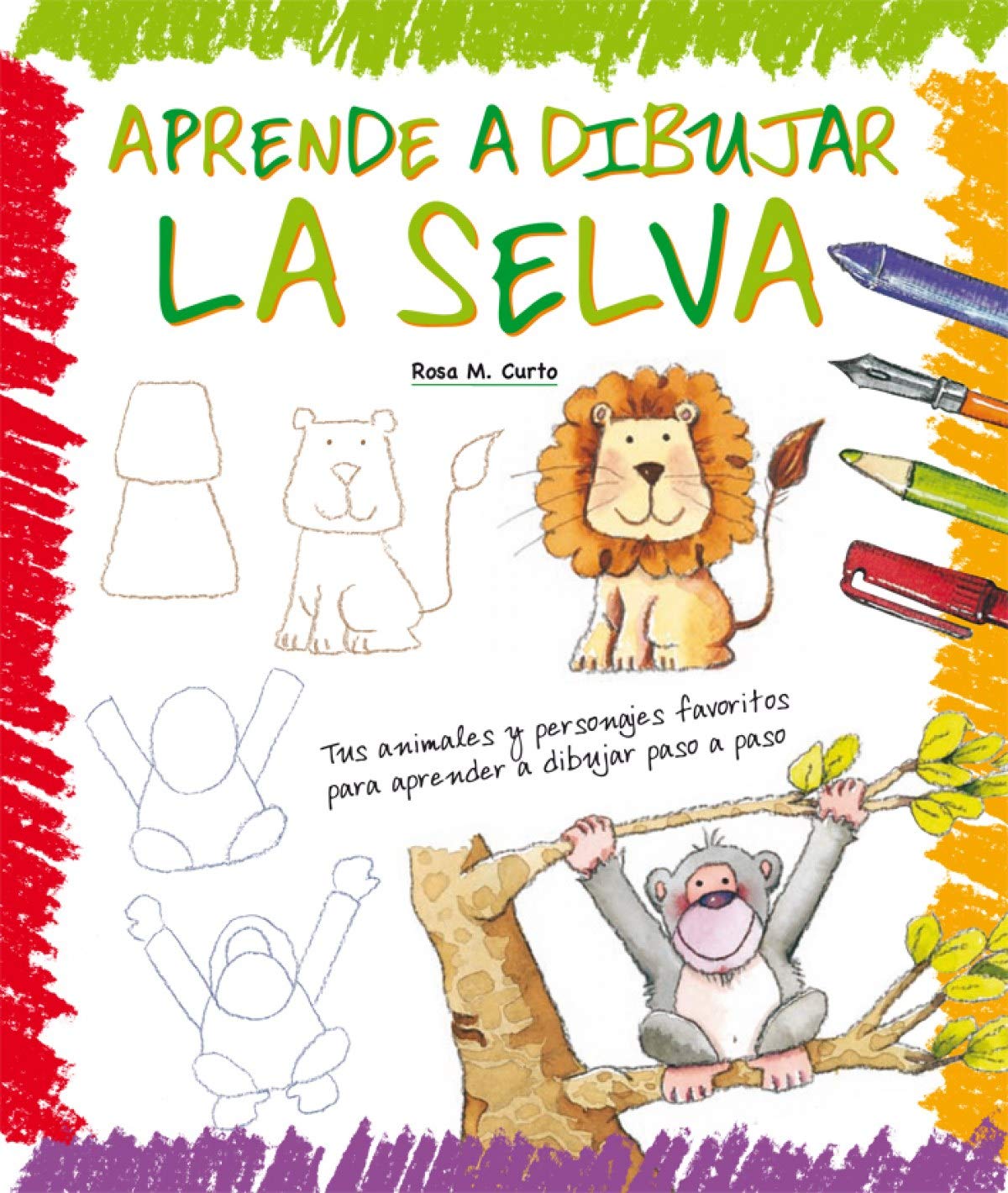 Aprende a dibujar la selva (DIBUJO Y MANUALIDADES)