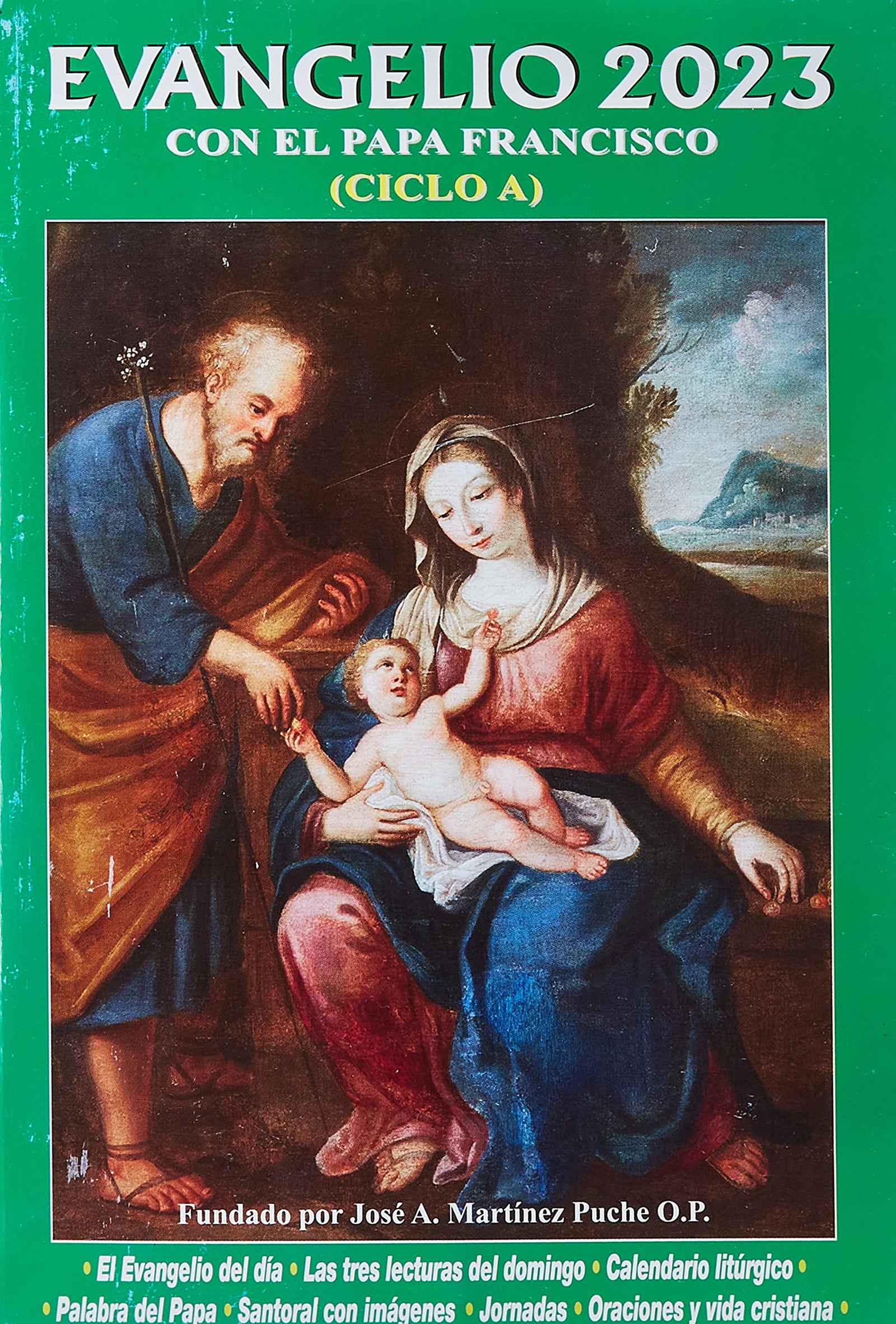EVANGELIO 2023 (LETRA GRANDE): Con el papa Francisco. Ciclo A. (La palabra de Dios)
