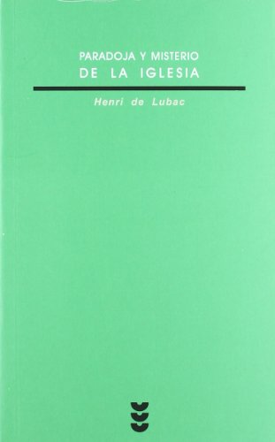 Paradoja y Misterio De La Iglesia: 16 (Verdad e Imagen Minor)