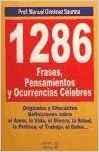 1286 frases y ocurrencias célebres