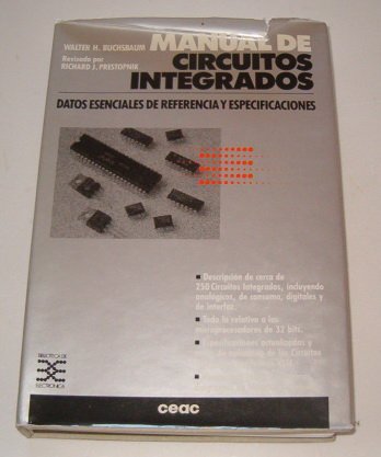 Manual de circuitos integrados. datos esenciales de referencia y espec