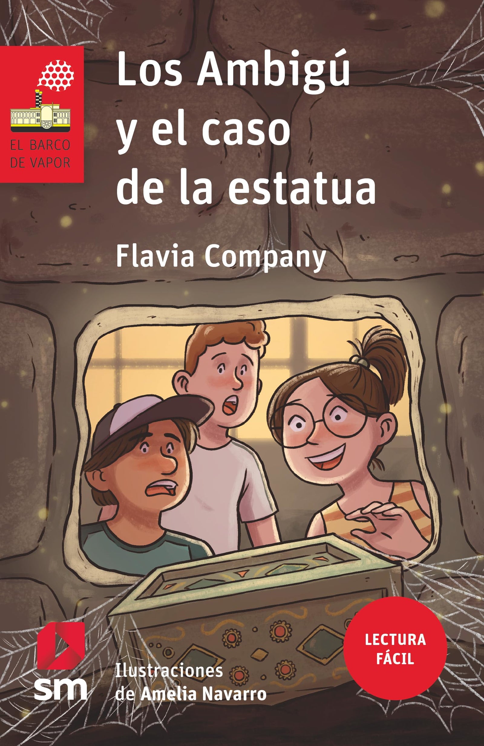 BVRLF.198 Los Ambigú y el caso de la estatua (Lectura Fácil) (El Barco de Vapor Roja)
