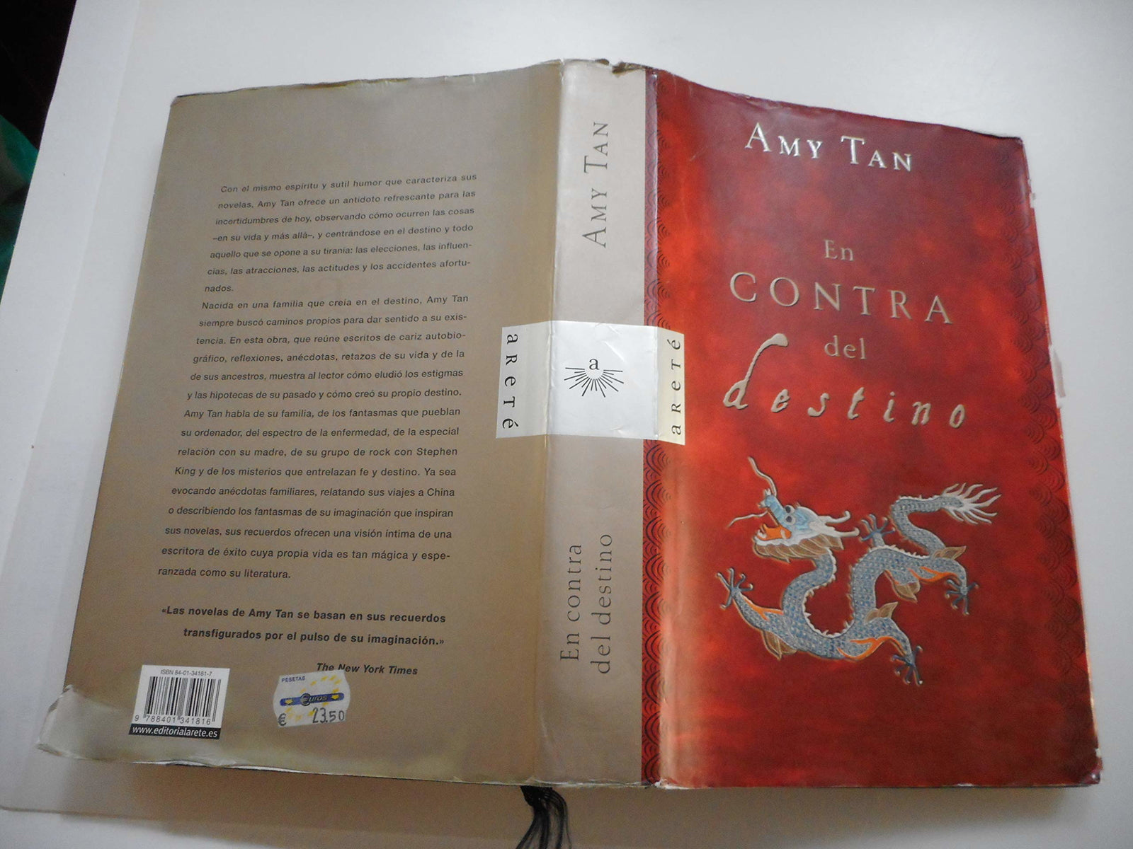 EN CONTRA DEL DESTINO-ARETE (SIN COLECCION)