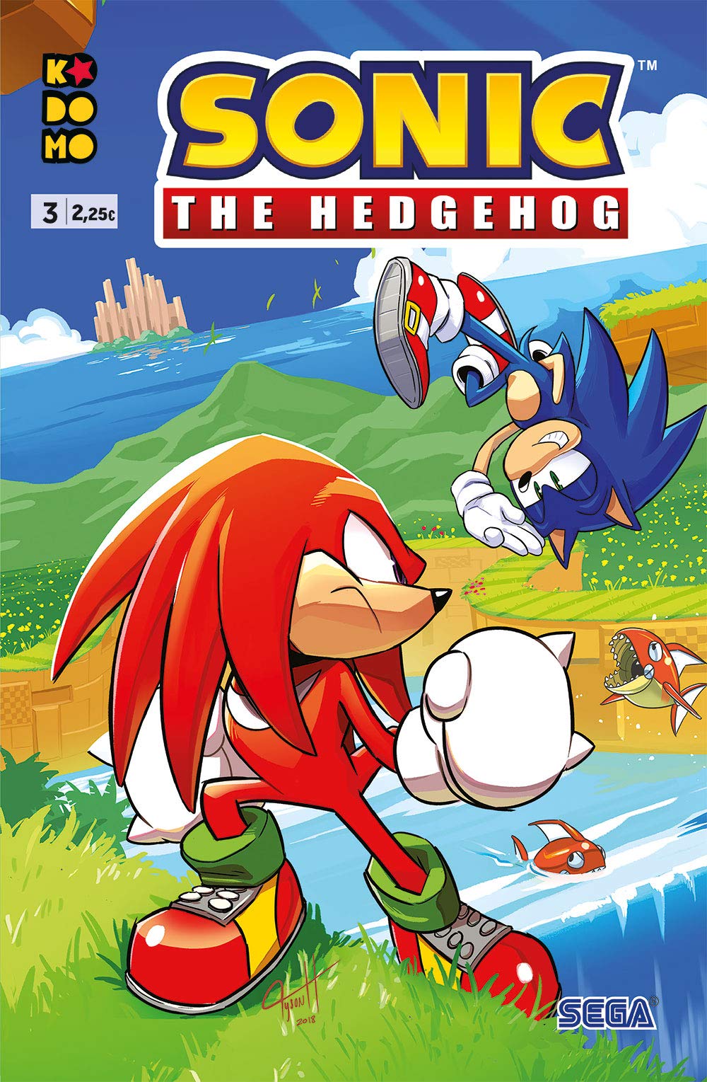 Sonic: The Hedhegog núm. 03 (segunda edición)