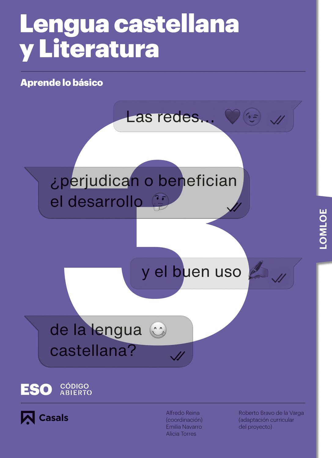 Aprende lo básico. Lengua castellana y Literatura 3 ESO. LOMLOE (Código abierto)