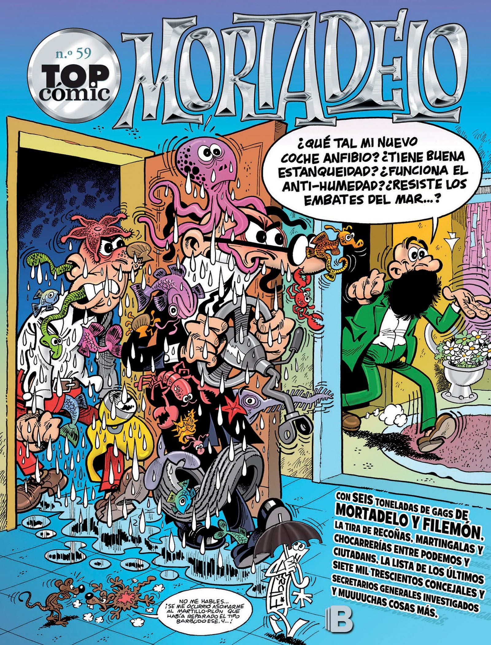 El tesorero | La Perra de las Galaxias (Top Cómic Mortadelo 59) (Bruguera Clásica)