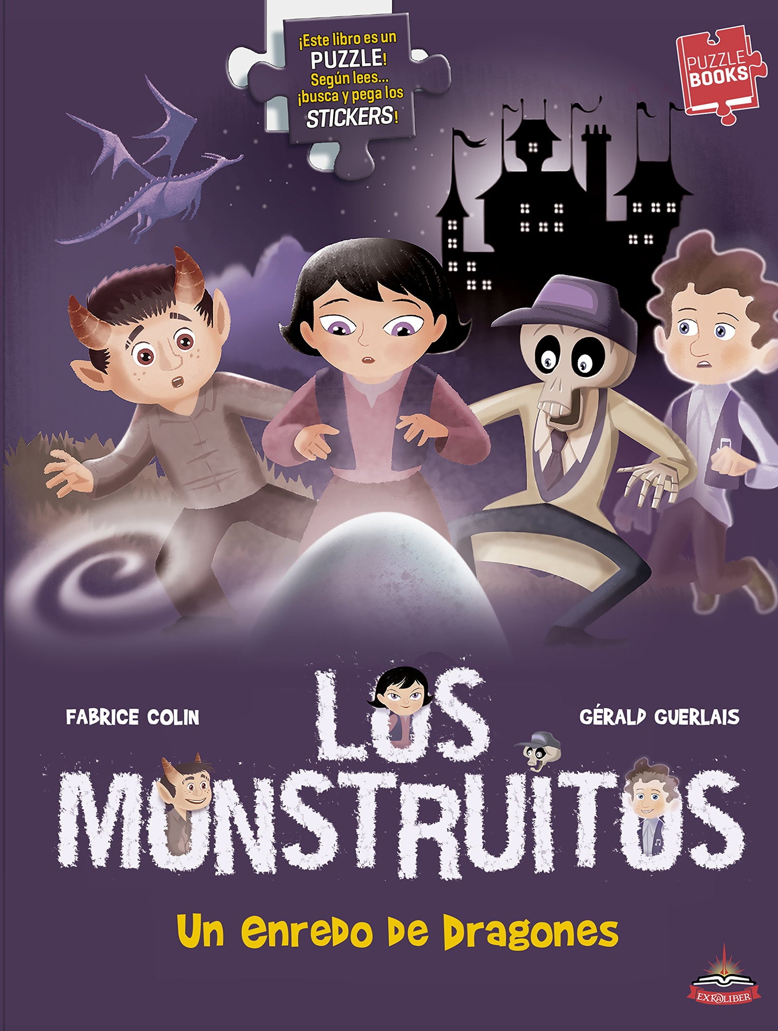 Los monstruitos. Un enredo de dragones: 1 (Puzzlebooks)