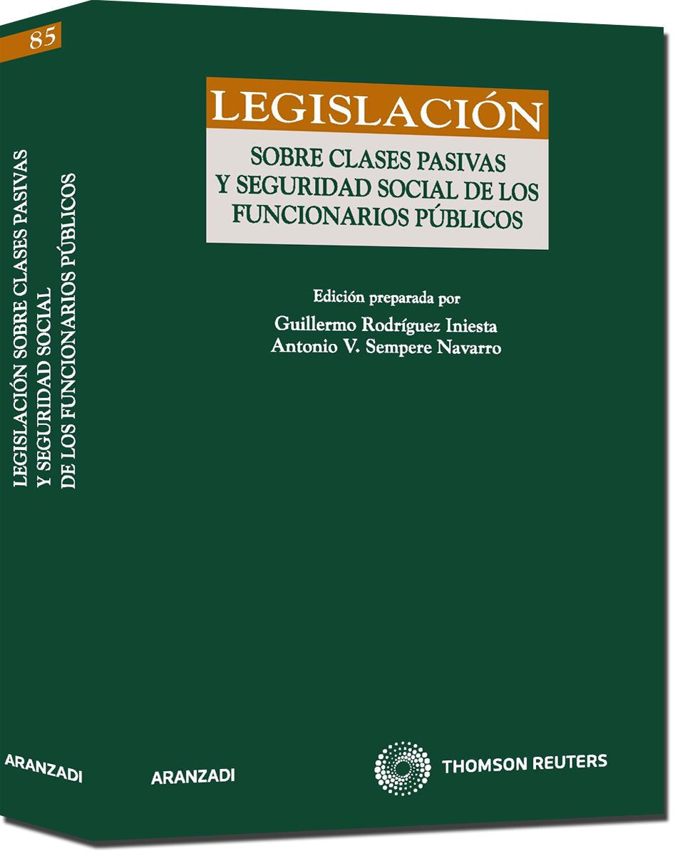 Legislación sobre Clases Pasivas y Seguridad Social de los Funcionarios Públicos: 85 (Código Profesional)