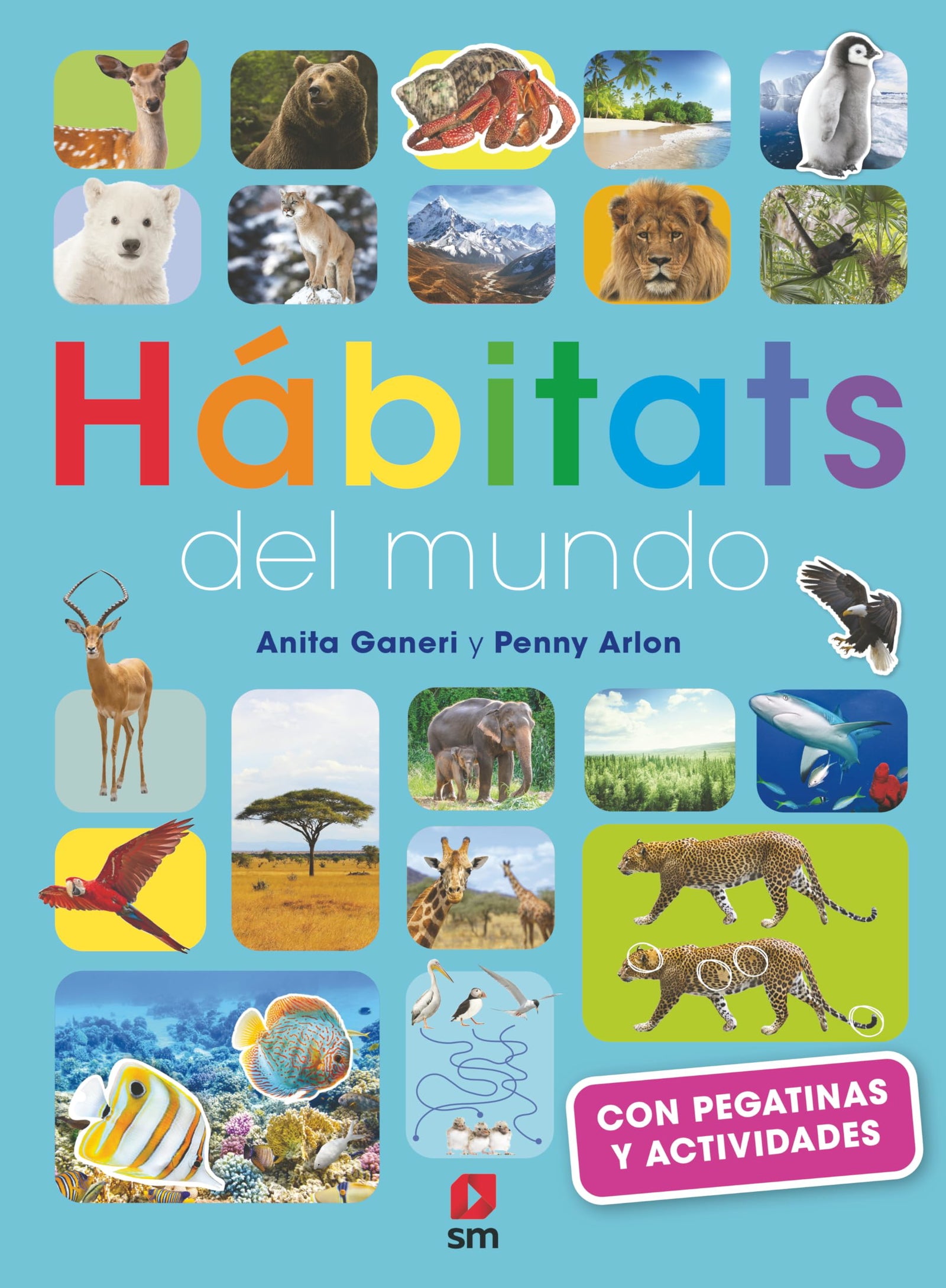 Hábitats del mundo (Naturaleza con pegatinas)