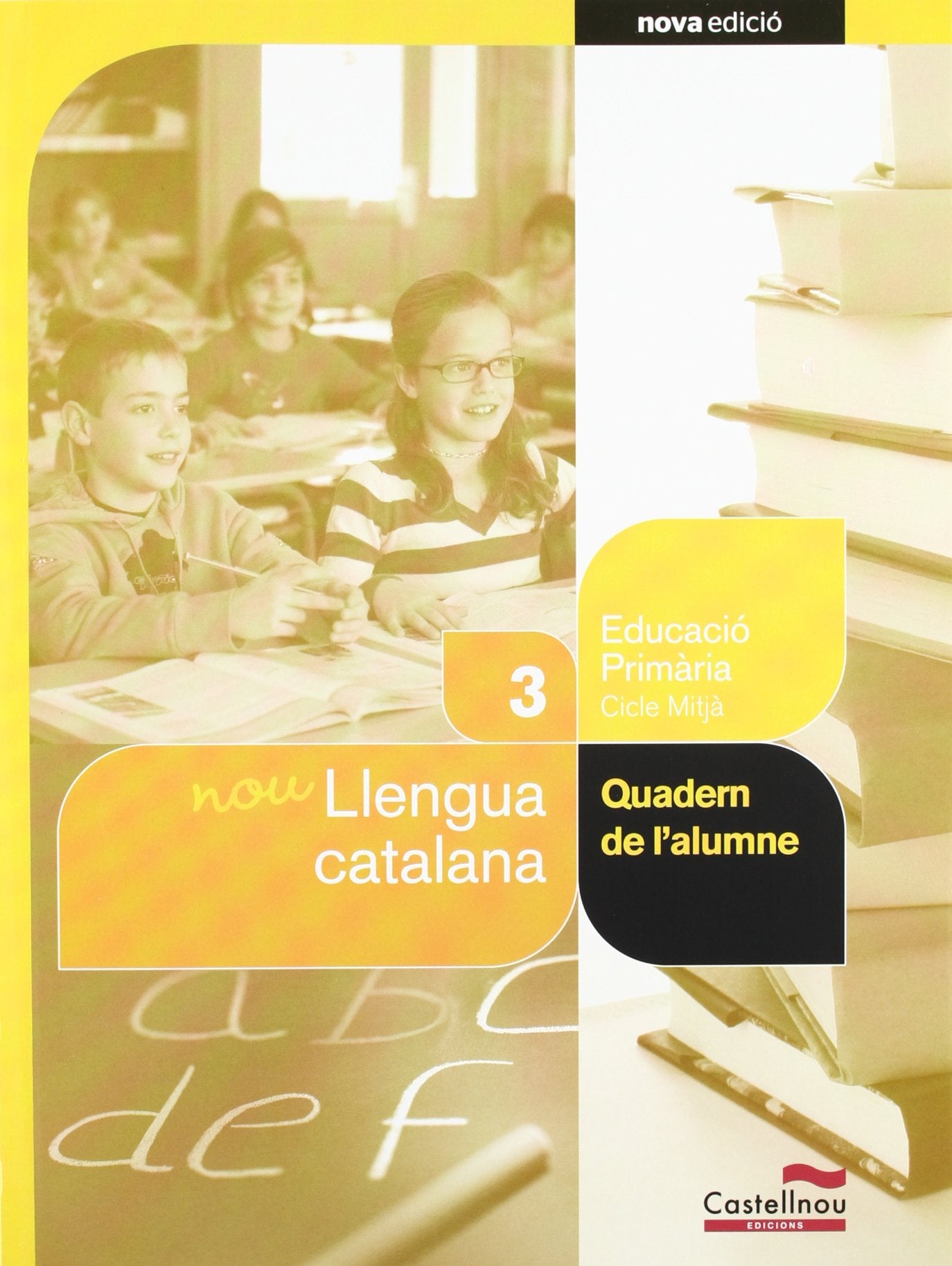 Nou Llengua catalana 3r. Quadern de l'alumne (Projecte Salvem la Balena Blanca) (Cuadernos asociados a un libro de texto) - 9788498048391