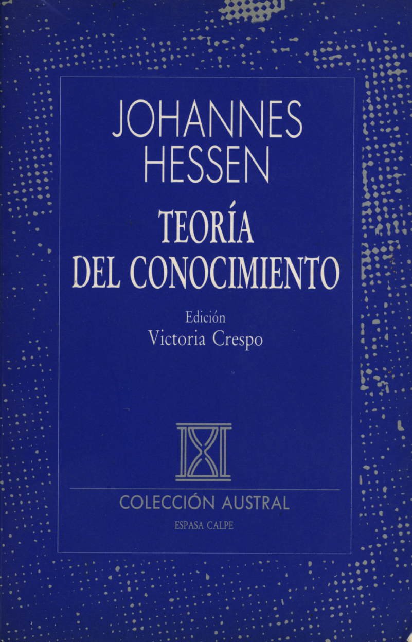 TEORIA DEL CONOCIMIENTO (SIN COLECCION)