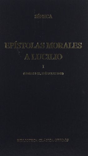 Epistolas morales a lucilio vol. 1 (libr