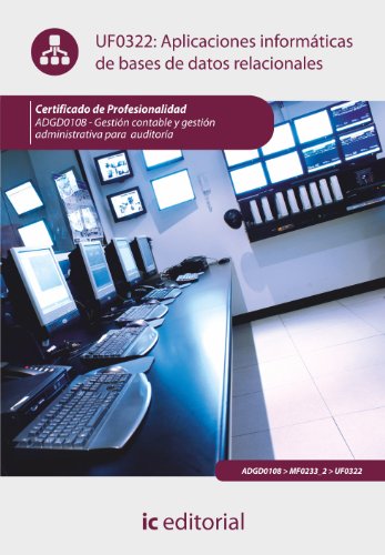 Aplicaciones informáticas de bases de datos relacionales. ADGD0108 - Gestión contable y gestión administrativa para auditorías